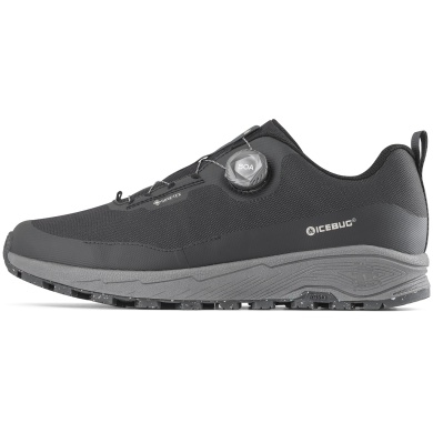 Icebug Trail-Laufschuhe Haze M BOA-Schnürsystem RB9X GTX (wasserdicht) schwarz/grau Herren
